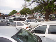 O pátio da Ciretran no Jd. Ana Paula