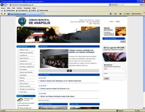 Site oficial da Câmara Municipal não publica dados importantes para a comunidade