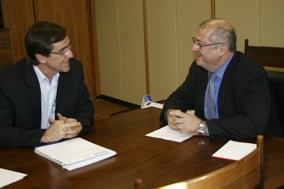 Antônio Gomide visita o ministro Paulo Bernardo: celeridade na liberação de recursos e visita a Anápolis confirmada para 2010