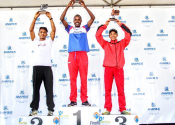 Autoridades prestigiaram a minimaratona 31 de julho, vencida pelo queniano Stanley Koech