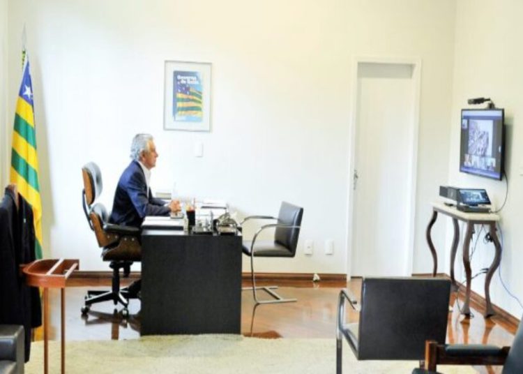 Governador apresentou suas propostas em videoconferência com parlamentares