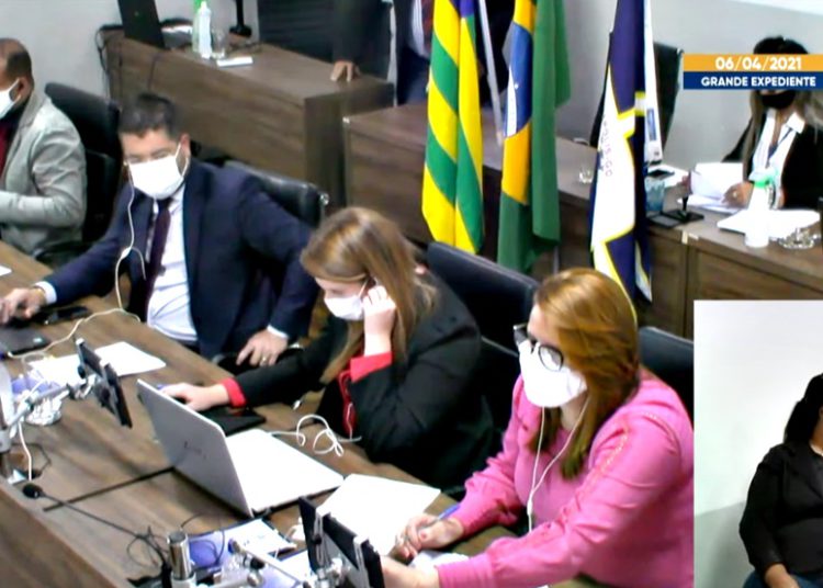 Câmara sessão remota