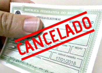 Titulos de eleitor cancelados em Anápolis