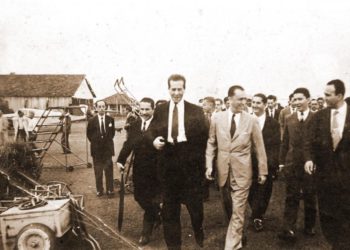 Antigo presidente passou pelo município durante construção de Brasília (Foto: Reprodução/Internet)