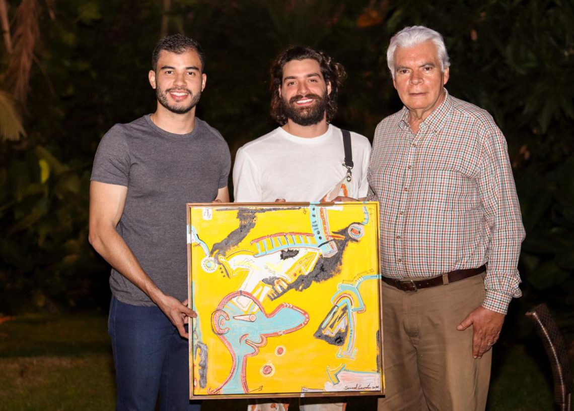 Presente foi dado por Pedro Busby, amigo de Bill O'Dwyer