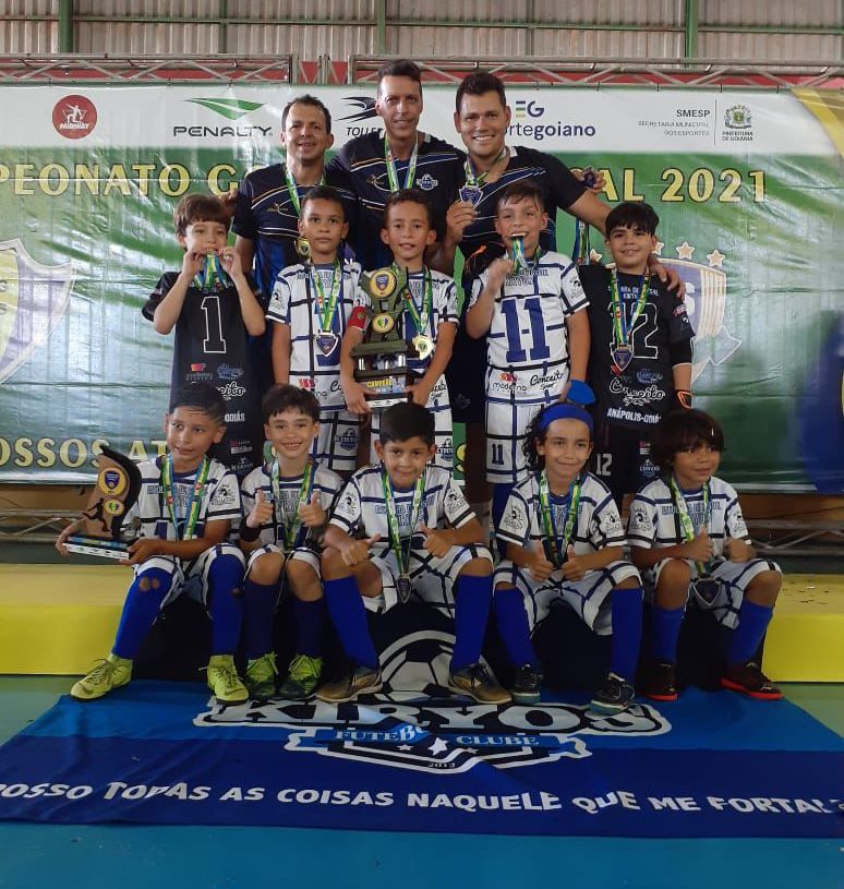 Kiryos conquistou o estadual na categoria sub-08 em virada emocionante