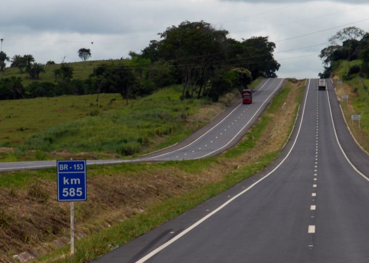 trecho da BR-153, até então gerida pela Triunfo Concebra