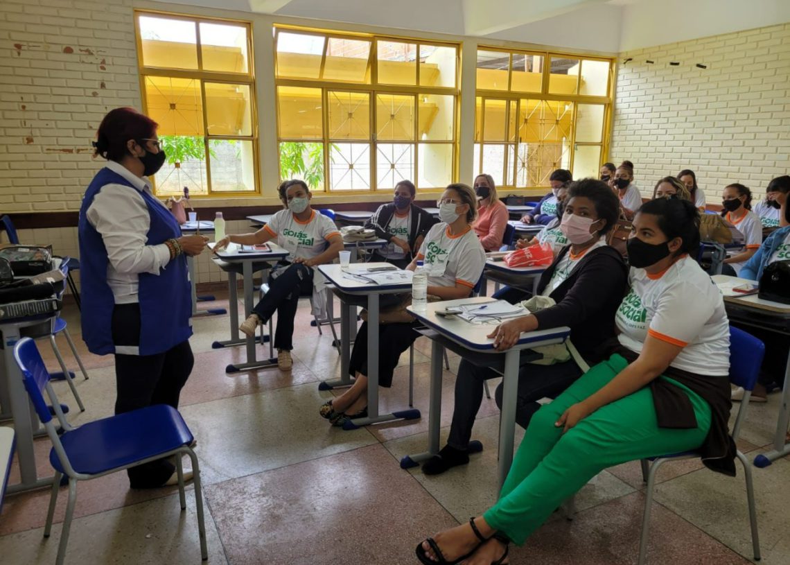 foto tirada de um dos cursos profissionalizantes do COTEC