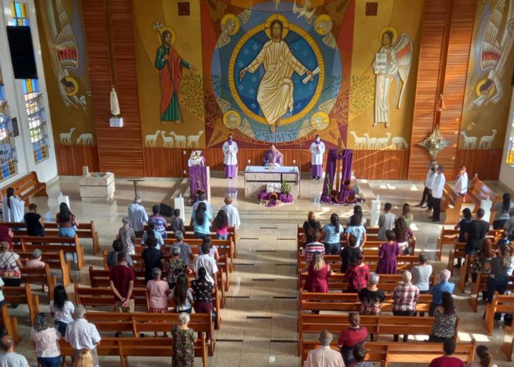 foto da igreja são judas tadeu, parte da diocese de anápolis