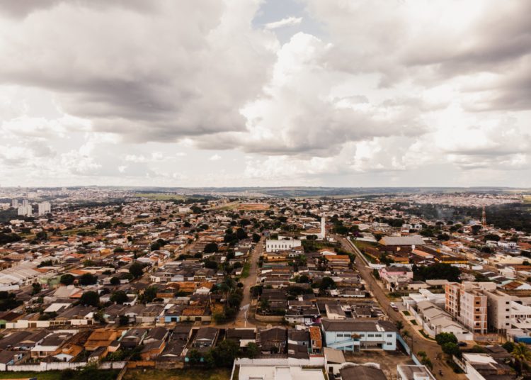 foto aérea da cidade de anápolis, que estipulou data limite para pagamento único do iptu