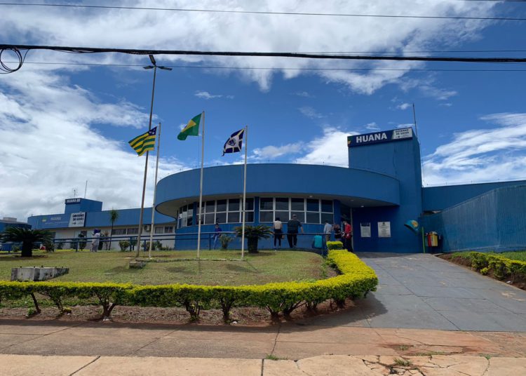 foto do HEANA, onde a vítima está internada