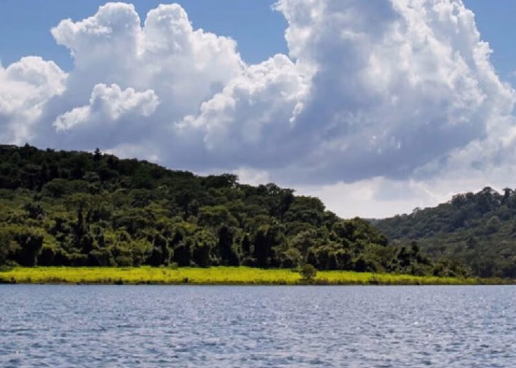 foto da barragem do ribeirão joão leite