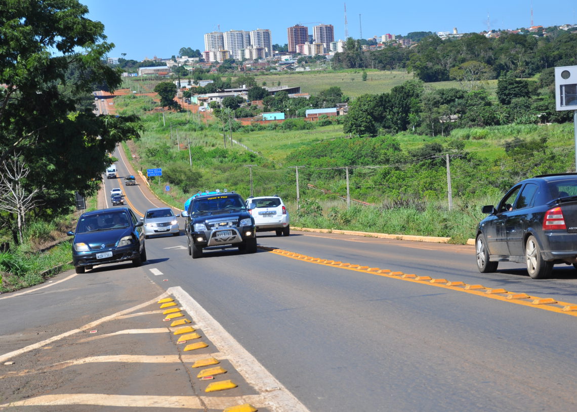 foto da br-414, na saída de anápolis