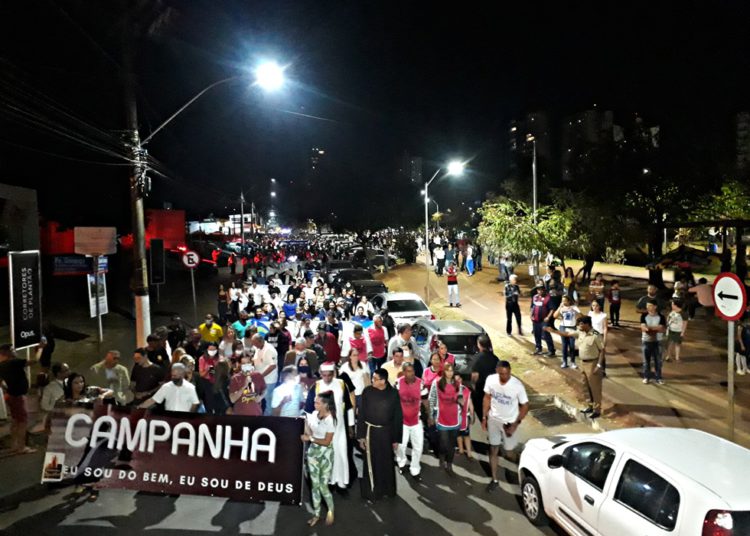 Caminhada Eu sou do bem eu sou de Deus