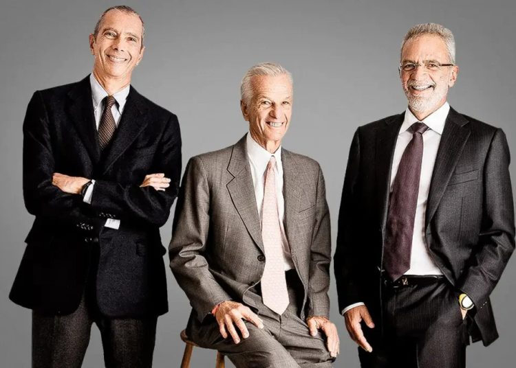 Jorge Paulo Lemann, Marcel Herrmann Telles e Carlos Alberto Sicupira