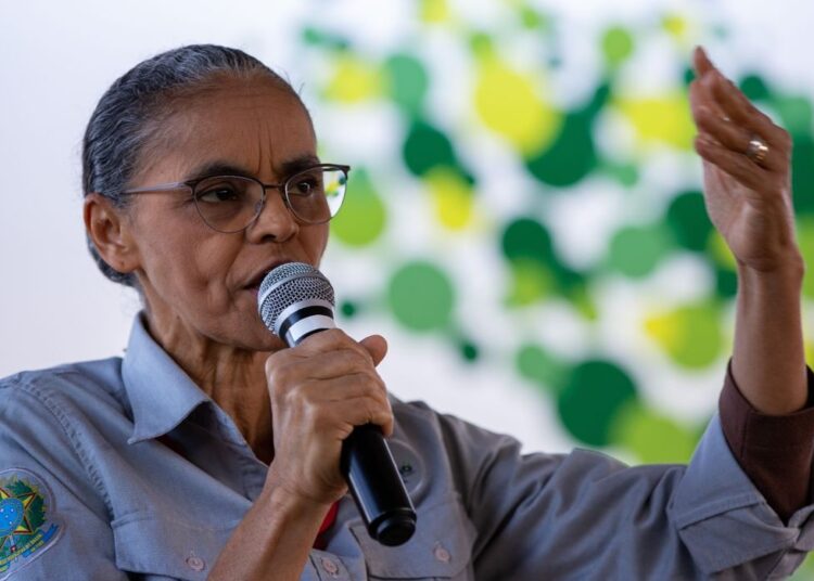 Ministra do Meio Ambiente e Mudança Climática, Marina Silva.
Foto: Geraldo Fleury