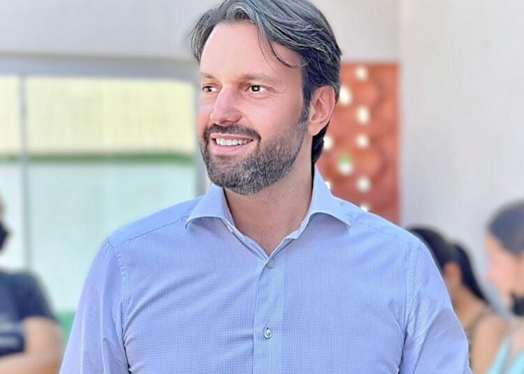 O presidente da Agência Goiana de Habitação (Agehab), Alexandre Baldy
