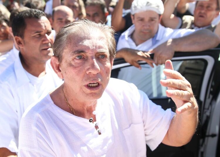 Legenda:
João de Deus é condenado a mais 99 anos de prisão. Foto: Marcelo Camargo/Agência Brasil