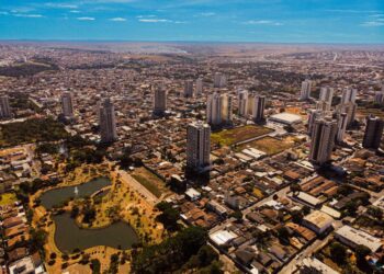 Vista aérea da região do Bairro Jundiaí. Foto: Samuel Rosa