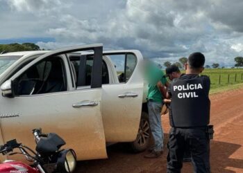 Prisão aconteceu durante operação “VULNERABILIS I” deflagrada pela Polícia Civil de São Miguel do Araguaia. Fotos: saomiguel.pcgo
