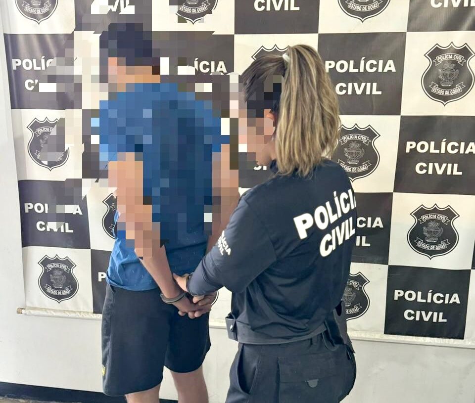 Polícia Civil- prisão de acusado de abuso sexual