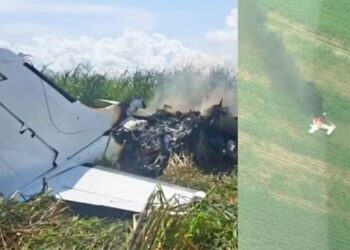 Piloto de avião abatido cortou comunicação e dificultou identificação da aeronave (Foto: reprodução)