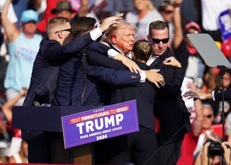Atentado Donald Trump- Imagem da internet