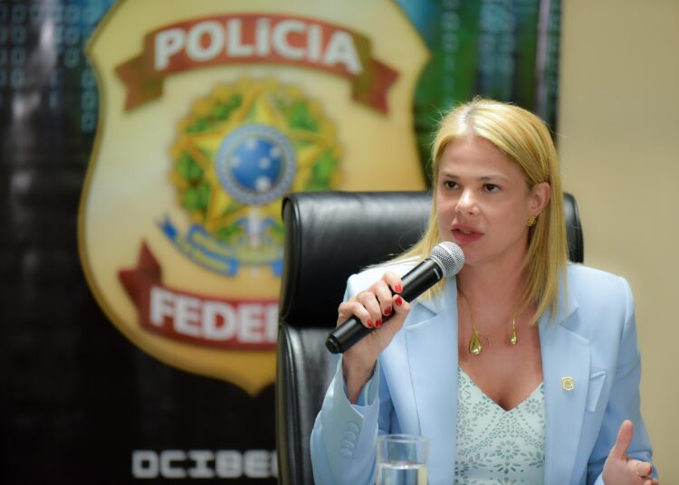 Superintendente da PF em Goiás, Marcela Rodrigues. Foto: Divulgação