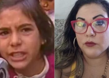 “Isso não pode acontecer, deixaram o moço entrar e as crianças ficaram. Que xou da Xuxa é esse? Que xou da Xuxa é esse?“, exclama a menina revoltada no vídeo que viralizou na internet nos últimos dias. Imagem: Reprodução.