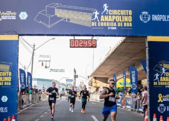 Circuito Anapolino é também homologado como o campeonato goiano de 5 km e todas as suas etapas possuem a aprovação da Federação Goiana de Atletismo (FGat). Imagem: Divulgação Prefeitura de Anápolis.