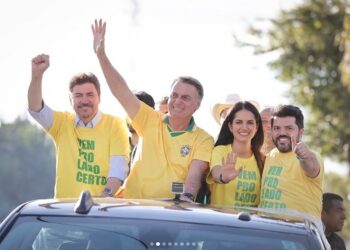 O ex-presidente Jair Bolsonaro estará em Anápolis no próximo domingo (27/10). Imagem: Redação