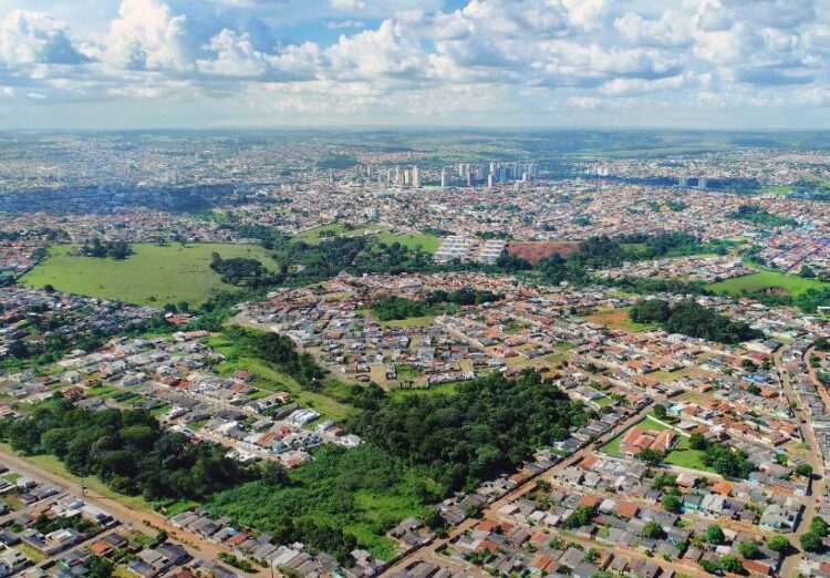 Imagem aérea de Anápolis. Foto: Reprodução