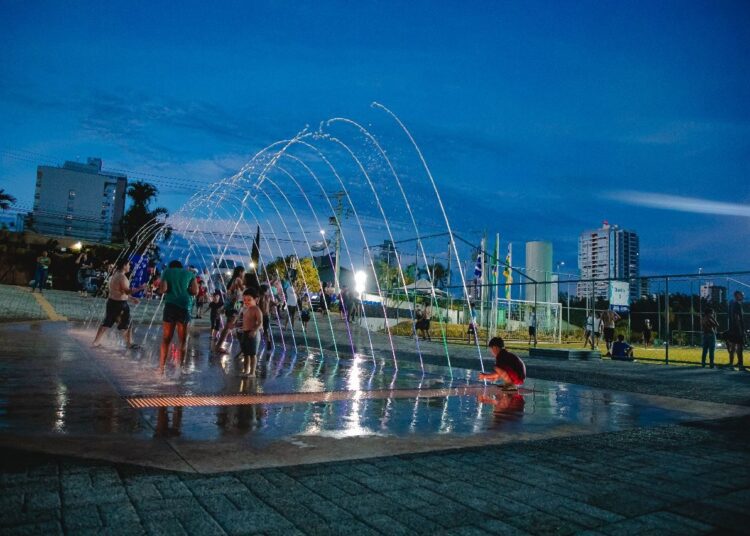 Fonte Parque das Águas. Imagem: Arquivo