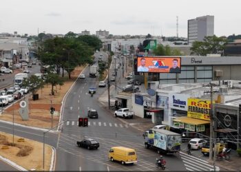 Maior painel de LED de Anápolis - Avenida Brasil Sul