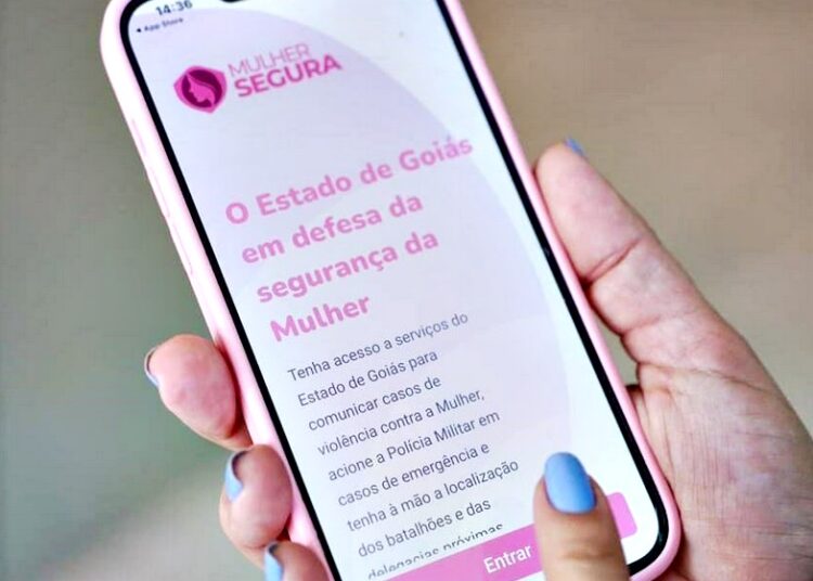 App mulher segura- Goiás- SSP