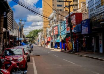Centro de Anápolis: projeto de revitalização começa a sair do papel (Foto: Paulo de Tarso/Prefeitura de Anápolis)