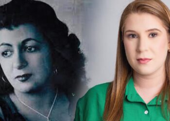 Vereadora Francisca Miguel, em fotomontagem com a atual presidente da Câmara Municipal de Anápolis, Andreia Rezende