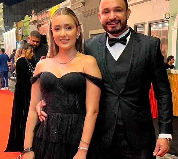 Karine Gouveia e Paulo César, casal investigado pela Polícia Civil, Goiás — Foto: Reprodução/Redes Sociais