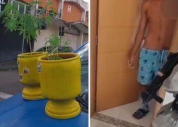 O caso aconteceu no bairro Residencial Itatiaia. Imagem: Reprodução