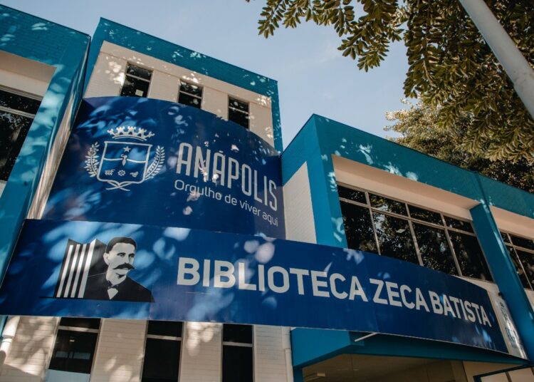 P´redio da biblioteca, na Praça Americano do Brasil, ganhou reforma em 2022. Imagem: Reprodução