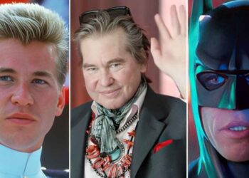 Val Kilmer estrelou filmes como Top Gun e Batman Eternamente - Foto: Montagem/NaTelinha