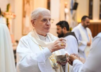 Dom João Wilk foi nomeado Bispo de Anápolis pelo Papa João Paulo II em junho de 2004, há mais de 20 anos (Foto: Diocese de Anápolis).
