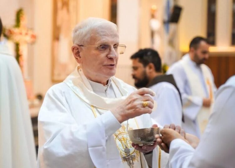 Dom João Wilk foi nomeado Bispo de Anápolis pelo Papa João Paulo II em junho de 2004, há mais de 20 anos (Foto: Diocese de Anápolis).