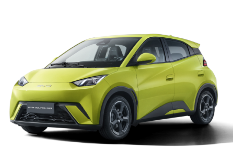 BYD Dolphin Mini. Imagem: Reprodução