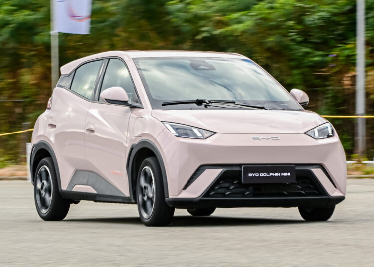 BYD Dolphin Mini. Imagem: Reprodução