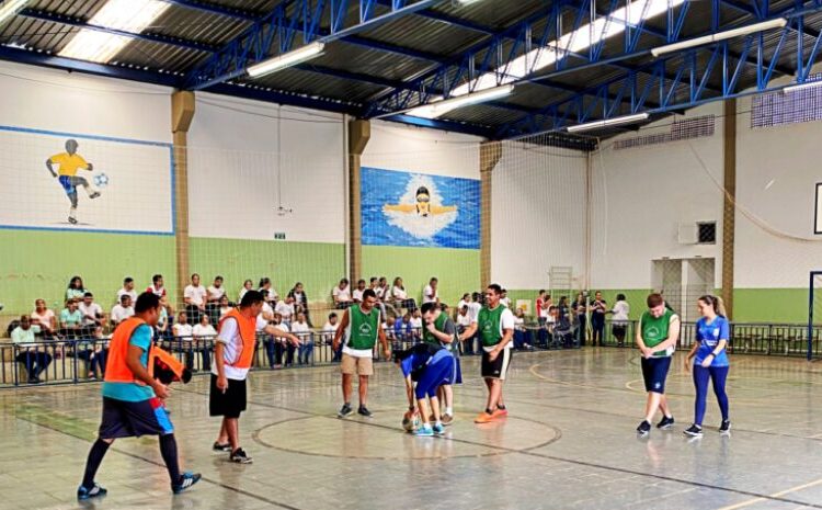 A Apae Anápolis receberá R$ 200 mil para reformar o ginásio, usado em atividades de inclusão e desenvolvimento de alunos com deficiência. Imagem: Reprodução