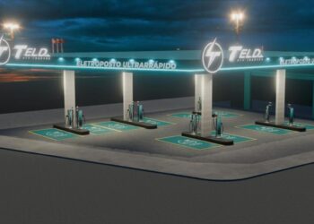 Essa infraestrutura será a primeira do tipo no estado, oferecendo recargas em até 20 minutos. Imagem: Reprodução