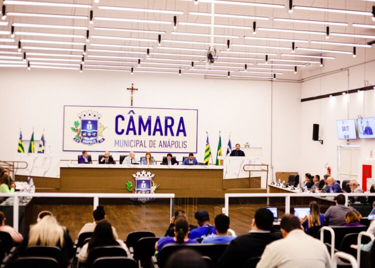 Câmara Municipal de Anápolis- Plenário- Divulgação