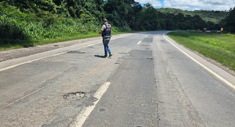 A Triunfo Concebra foi multada em R$ 1,4 milhão pelo Procon Goiás por má gestão de trecho da BR-153 entre Hidrolândia e Professor Jamil. Imagem: Divulgação
