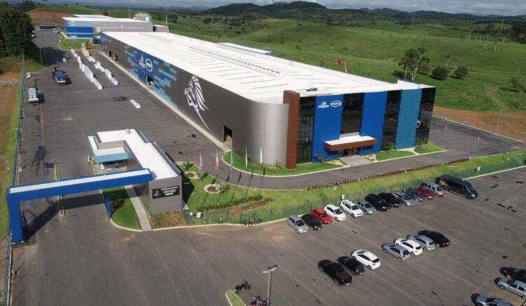 Fábrica da multinacional Kingspan Isoeste em Anápolis. Foto: Reprodução